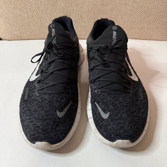 Mens Nike Free Run Next Nature 5.0 Black Sneakers Shoes CZ1884-001 Size 13 - Picture 2 of 6